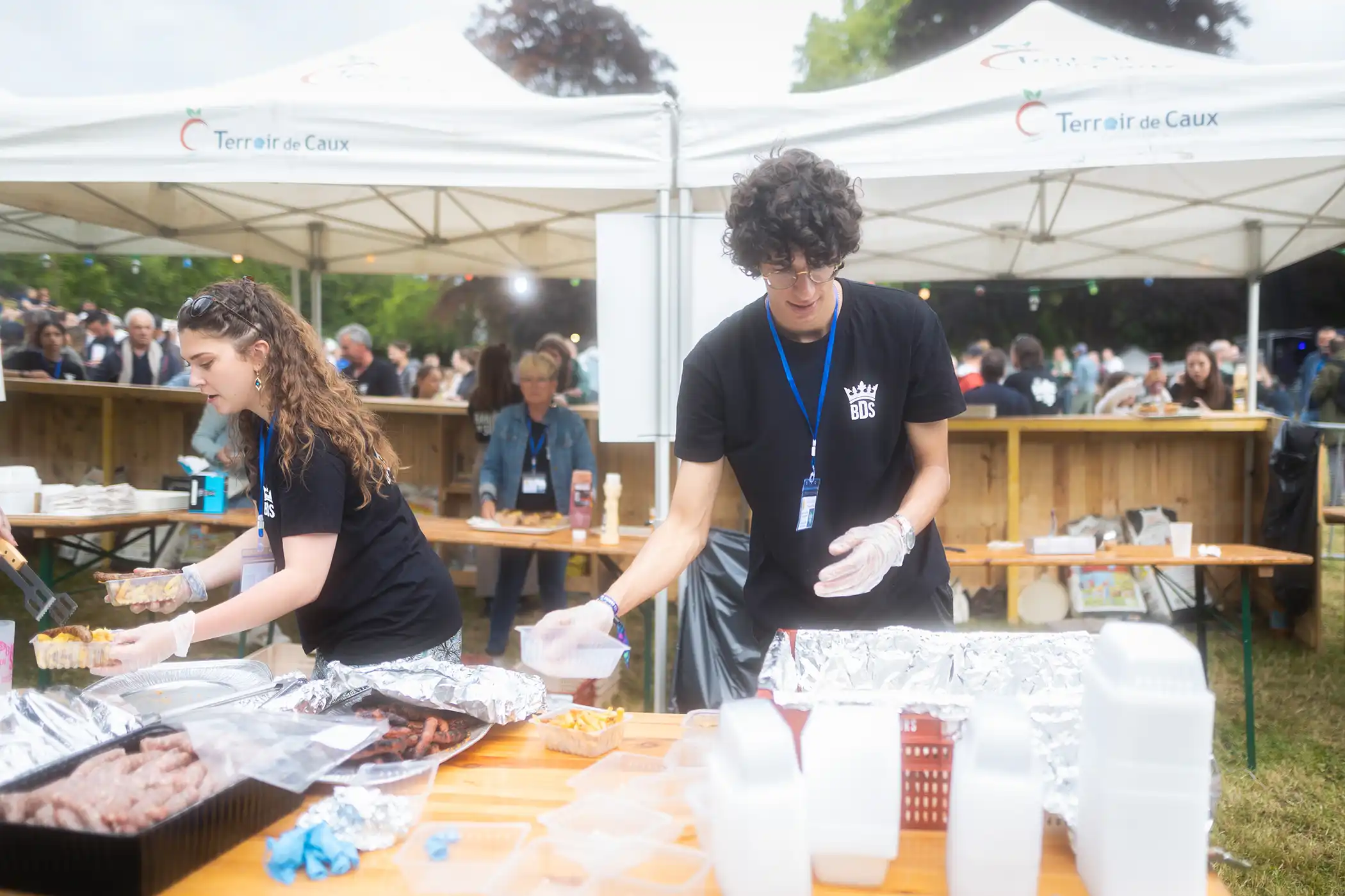 Membres du bureau de l’association Les Barons du Son